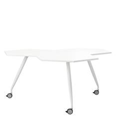 Konferenztische Büro Rolltisch Konferenztisch fahrbar Rolltische weiss Büromöbel, Kinnarps, Trixagon Tisch