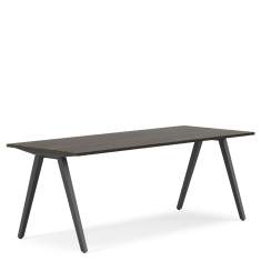 Schreibtisch modern schwarze Schreibtische schwedisches Design Büromöbel, Kinnarps, Oberon