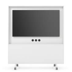 Medienwand fahrbar Monitor Wand Sedus se:lab monitor wall