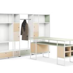Stehtisch Büro Stehtische Studiotisch Konferenztisch Mittelzonen Sedus se:matrix High Desk