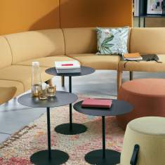 Designer Beistelltische schwarz Beistelltische rund Sedus  se:tea