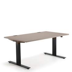 Höhenverstellbarer Schreibtisch elektrisch ergonomische Schreibtische schwarz K+N König + Neurath Active.T