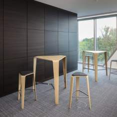 Stehtisch Holz Stehtische, Brunner, hoc Tisch