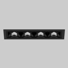 Deckenleuchten LED Deckenlampe Design Bürolampe Decke  schwarz XAL Unico L4