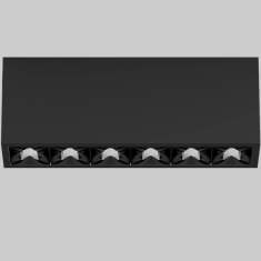 Deckenleuchten LED Deckenlampe Design Bürolampe Decke schwarz XAL Unico L4