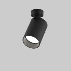 Deckenleuchten LED Deckenlampe Design Bürolampe Decke LED Spot Rund schwarz XAL Cavo