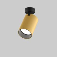 Deckenleuchten LED Deckenlampe Design Bürolampe Decke LED Spot Rund gold XAL Cavo