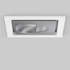 Deckenleuchten LED Deckenlampe Design Bürolampe Decke LED Spot LED Strahler Quadratischer Einbaustrahler weiss grau XAL Sasso 60