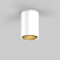 Deckenleuchten LED Deckenlampe Design Bürolampe Decke LED Strahler weiss gold XAL Sasso 60 Round