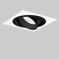 Deckenleuchten LED Deckenlampe Design Bürolampe Decke LED Spot silber XAL Sasso 80 Pro