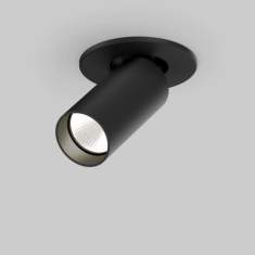 Rundes Strahlerelement LED Spot Deckenleuchte schwarz Deckenleuchte XAL Move In