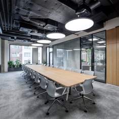 Pendelleuchten Design Pendelleuchte modern Bürolampe LED XAL Vela EVO