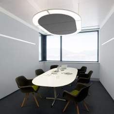 Pendelleuchten Design Pendelleuchte modern Bürolampe Rund XAL Task