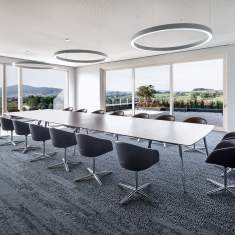 Pendelleuchten Design Pendelleuchte modern Bürolampe LED XAL Mino 60 Circle
