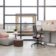 Home Office Schreibtische fahrbar Schreibtisch höhenverstellbar Identi m cart