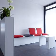 Bank Modulare Sitzelemente, werner works, K-Modul Sit