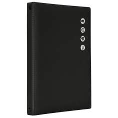 schwarz Register Biella Telefonregister Tel-Rex, Teilung A-Z 24 Taben