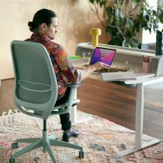 Bürostuhl grün Büro Drehstuhl Netzgewebe Büro Drehstühle Kunststoff Home Office Sedus se:air