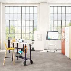 Barstuhl gelb Steelcase Cavatina