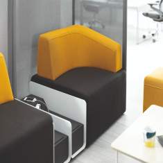 Modulare Sitzelemente Polsterhocker, Steelcase, B-Free