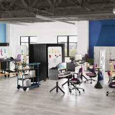 Trennwände Raumteiler Trennwand Büro Stellwand Büro Steelcase Flex Akustische Begrenzung