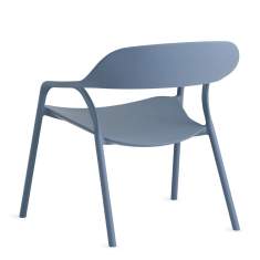 Loungestuhl blau Loungestühle Kunststoff Coalesse LessThanFive Lounge