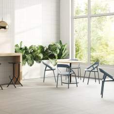 Barhocker schwarz Barstuhl Coalesse LessThanFive Hocker
