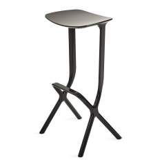 Barhocker schwarz Barstuhl Coalesse LessThanFive Hocker