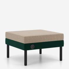 Polsterhocker Pouff gepolstert Nowy Styl Play&Work Sitzpouf