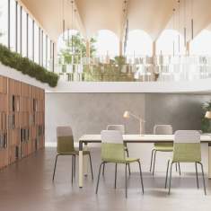Besucherstuhl Besucherstühle Cafeteria Stuhl Konferenzstuhl ohne Armlehnen Konferenzstühle Büro Nowy Styl Vapaa