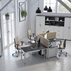 Aktenschrank Büro Aktenschränke Sideboard Staurammöbel Büroschrank Nowy Styl E10 Schränke