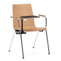 Besucherstuhl Holzschale Besucherstühle Konferenzstuhl Cafeteria Stuhl Seminarstuhl Kuch+Co beWise