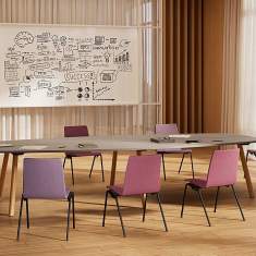 Besucherstuhl Besucherstühle Konferenzstuhl Cafeteria Stuhl Seminarstuhl Kuch+Co beWise