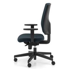Büro Drehstuhl blau Bürostühle mit Armlehnen Drehstühle SOHOS by Nowy Styl Nexter