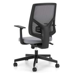 Büro Drehstuhl grau Bürostühle mit Armlehnen Drehstühle Netzgewebe SOHOS by Nowy Styl Nexter