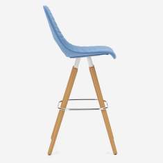 Barstuhl blau Barstüle Nowy Styl, Tauko Barhocker