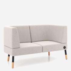 Loungesofa weiss Sofas Lounge Sitzmöbel Nowy Styl Tepee Sofa