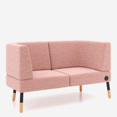 Loungesofa rosa Sofas Lounge Sitzmöbel Nowy Styl Tepee Sofa