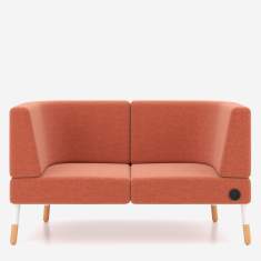 Loungesofa orange Sofas Lounge Sitzmöbel Nowy Styl Tepee Sofa