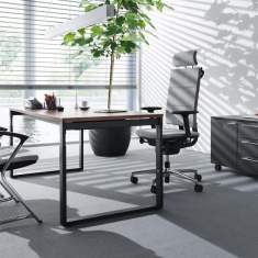 Bürotisch schwarz Bürotische Schreibtisch Büro Schreibtische Nowy Styl SQart