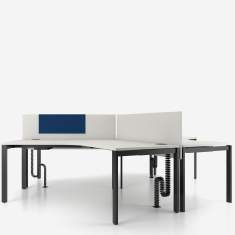 Team-Tische Büro flexible Büromöbel Team-Tisch  Nowy Styl, SQart Workstation