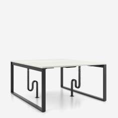 Schreibtisch moderner Schreibtisch Büro flexible Büromöbel Doppelarbeitsplatz Team-Tisch  Nowy Styl, SQart Workstation
