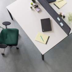 Bürostuhl mit Kopfstütze Bürodrehstuhl grün Drehstühle ergonomisch Nowy Styl xenium duo-back