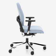 Bürostuhl blau Bürodrehstuhl ergonomish Drehstühle Nowy Styl xenium duo-back