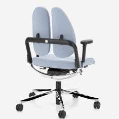 Bürostuhl blau Bürodrehstuhl ergonomish Drehstühle Nowy Styl xenium duo-back