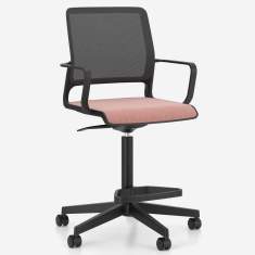 Counterstuhl rosa Counterstühle Netzgewebe Nowy Styl Xilium Counter-Drehstuhl