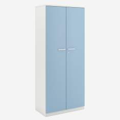 Garderobenschrank Türen Garderobenschränke blau Nowy Styl Puzlo Wardrobe