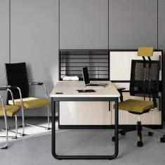 Büro Drehstuhl gelb Drehstühle Netzgewebe Nowy Styl Net Motion Bürostuhl orange