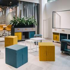 Polsterhocker Lounge Hocker Büro Nowy Styl Offa Sitzpoufs