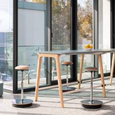 Ergonomischer Hocker Schreibtischhocker ergonomisch Stehhilfe Nowy Styl, Belise